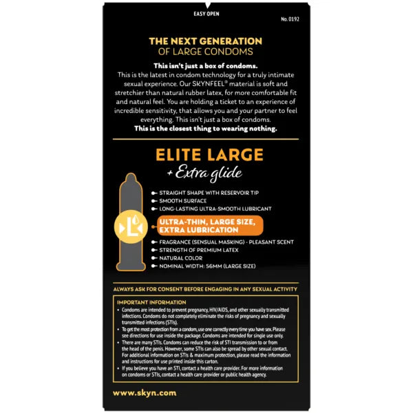 Skyn Elite 30pk Ultra Thin Condoms > Essentials > Condoms - Tophatter Daily Deals