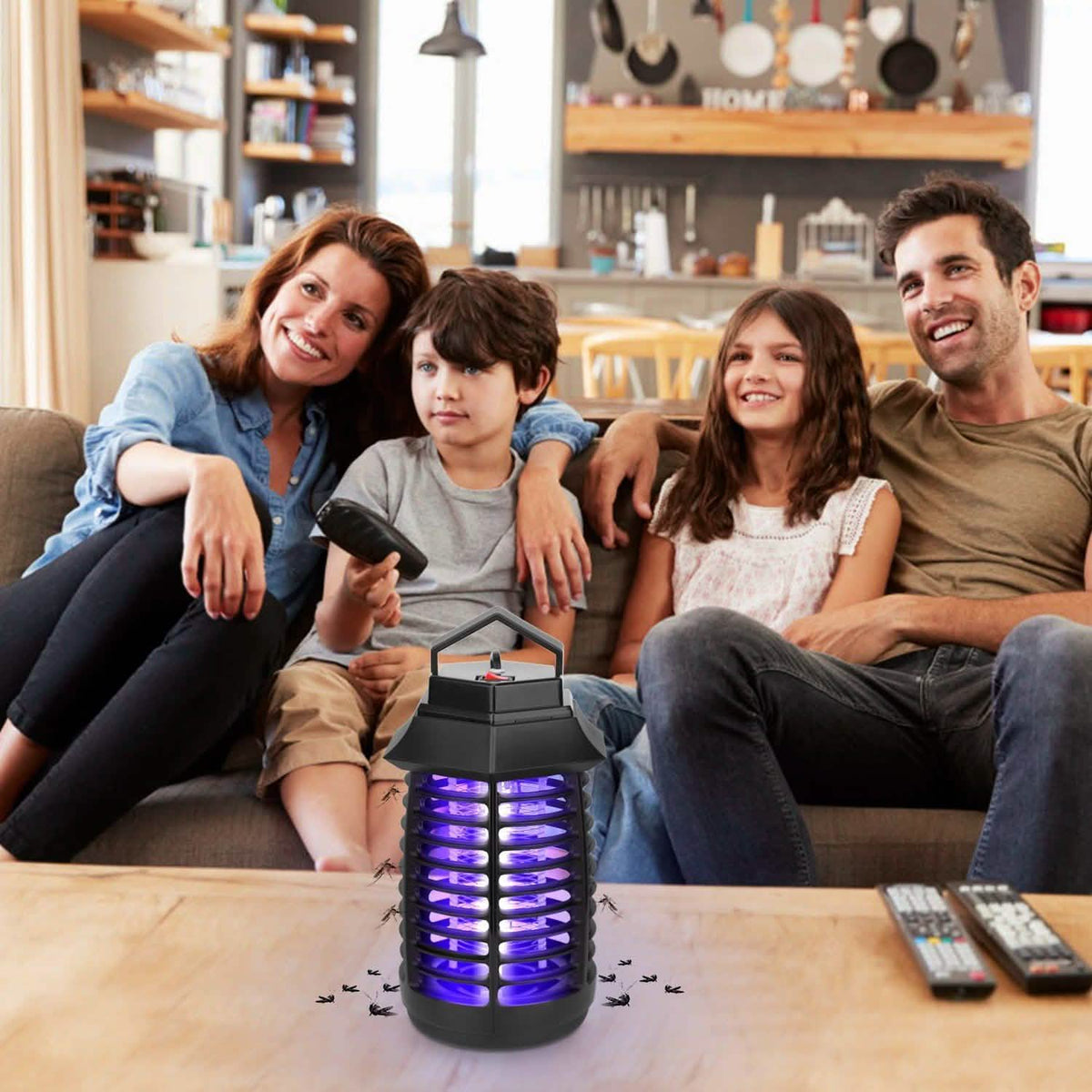 Bug Zapper Electric UV Mosquito Killer Lamp Pest Control - Tophatter Daily Deals