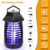 Bug Zapper Electric UV Mosquito Killer Lamp Pest Control - Tophatter Daily Deals