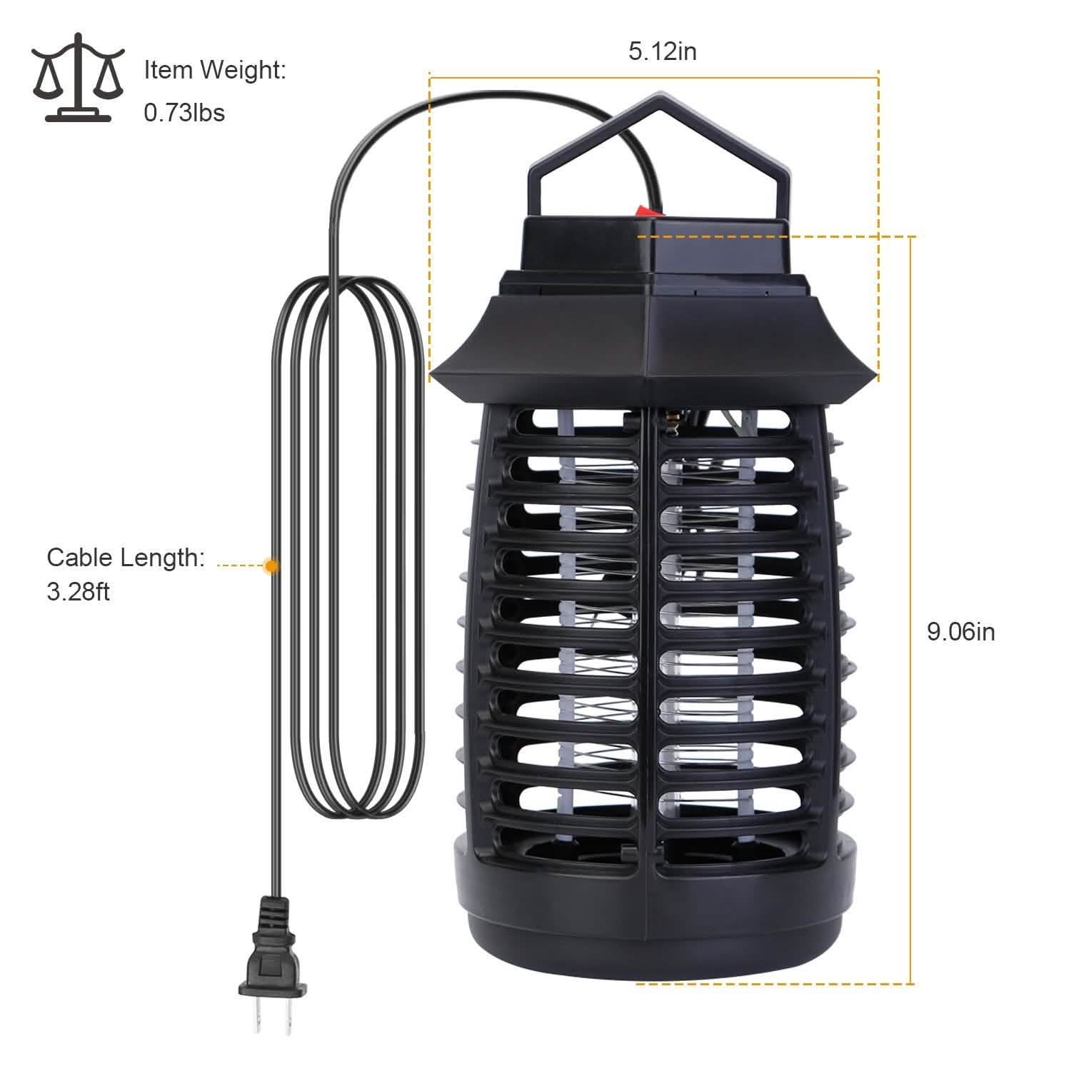 Bug Zapper Electric UV Mosquito Killer Lamp Pest Control - Tophatter Daily Deals