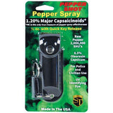 12) PS-1 Black Soft Case Pepper Spray with Display Option No Display Self Defense - Tophatter Daily Deals