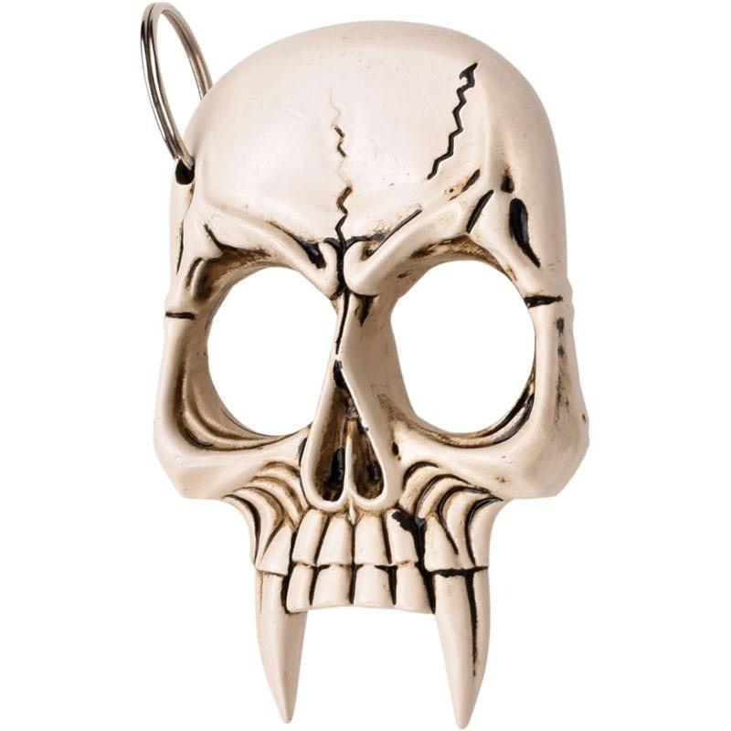 12 Units Vampire Skull Self Defense Key-Chain Color White White Self Defense - Tophatter Daily Deals
