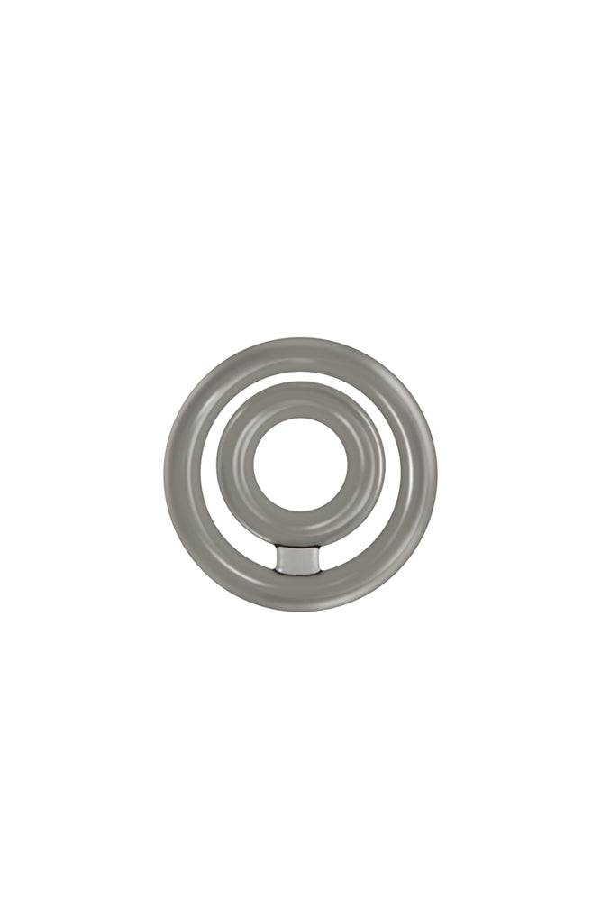 Zero Tolerance - Bullseye Double Cock Ring - Smoke Sex Toy - Tophatter Daily Deals