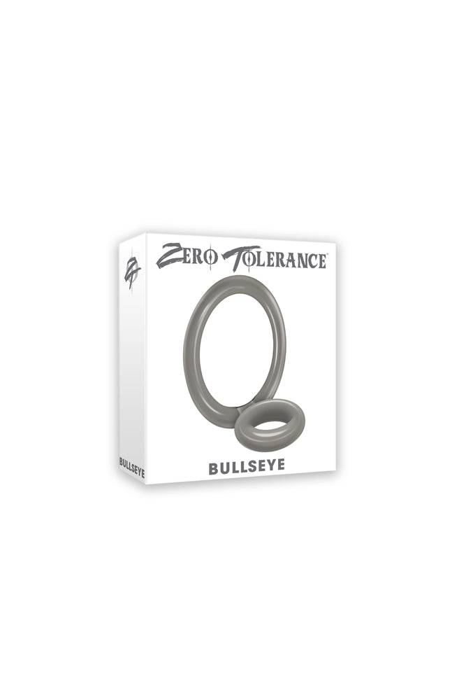 Zero Tolerance - Bullseye Double Cock Ring - Smoke Sex Toy - Tophatter Daily Deals