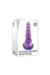 Adam & Eve - Bumpy Delight Plug - Purple Sex Toy - Tophatter Daily Deals