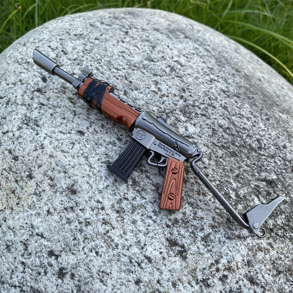 Miniature Metal Busrt Assault Rifle 17CM/6.7" - Tophatter Daily Deals