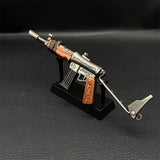 Miniature Metal Busrt Assault Rifle 17CM/6.7" With Metal Stand - Tophatter Daily Deals