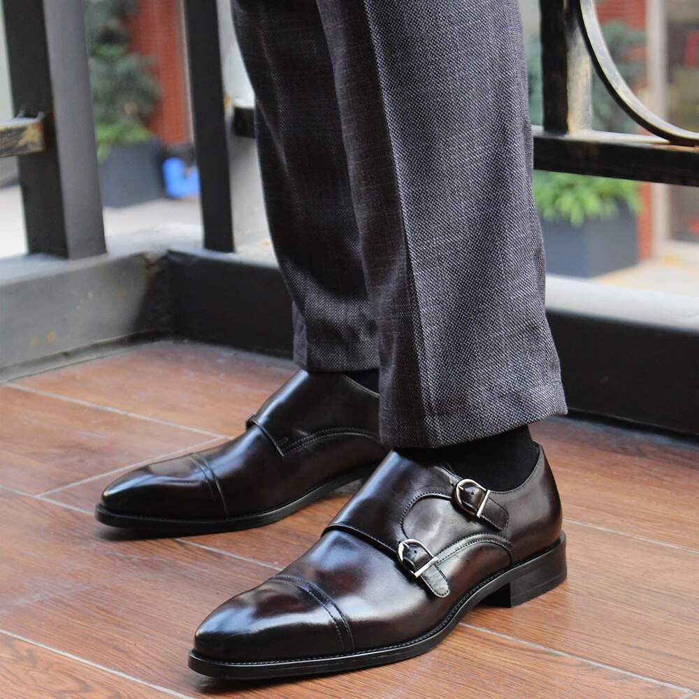 Business Office Brogues Shoes Wedding Dress Shoes for Men Men Shoes - Tophatter Daily Deals