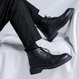 Business Top Cowhide Casual Boots Boots - Tophatter Daily Deals