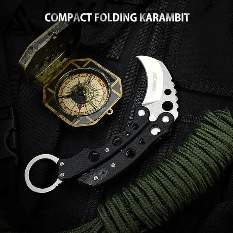 Butterfly Karambit EDC Compact knife Quick Open-GS129 Pocket Knives - Tophatter Daily Deals