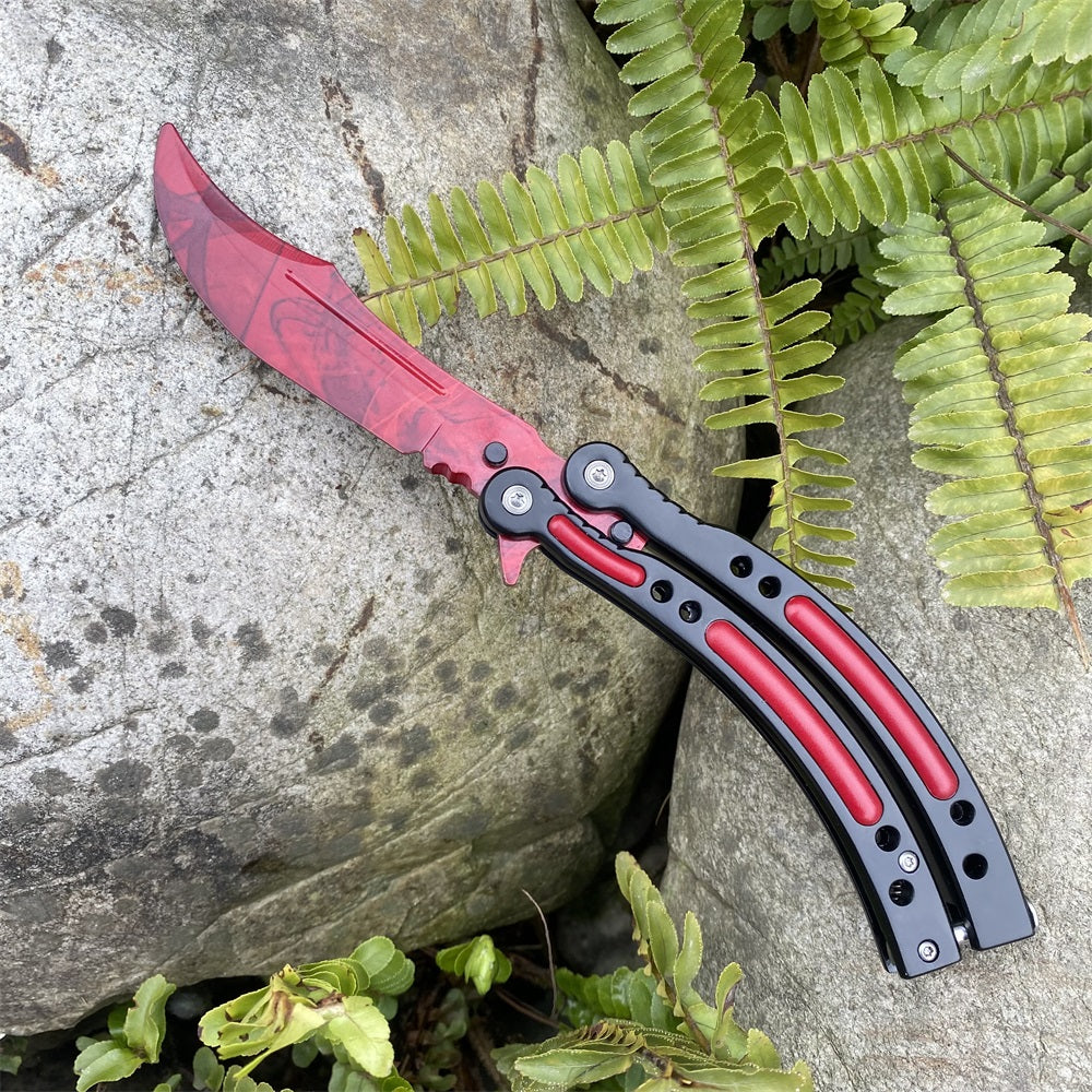 Global Offensive Game Balisong Karambit Blunt Blade Trainer Replica - Tophatter Daily Deals