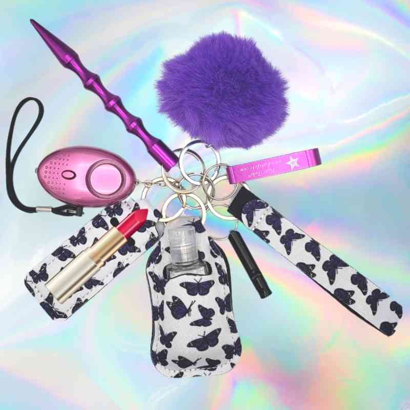 Fight Fobs® Butterfly Self Defense Key Chain Set Self-Defense Keychains - Tophatter Daily Deals