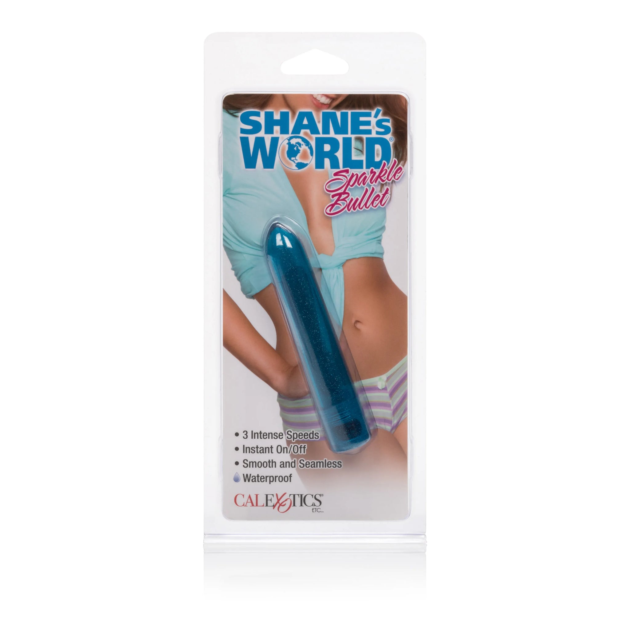Shane's World Sparkle Bullet – Compact Discreet Bullet Vibrator > Sex Toys For Ladies > Clitoral Vibrators and Stimulators - Tophatter Daily Deals