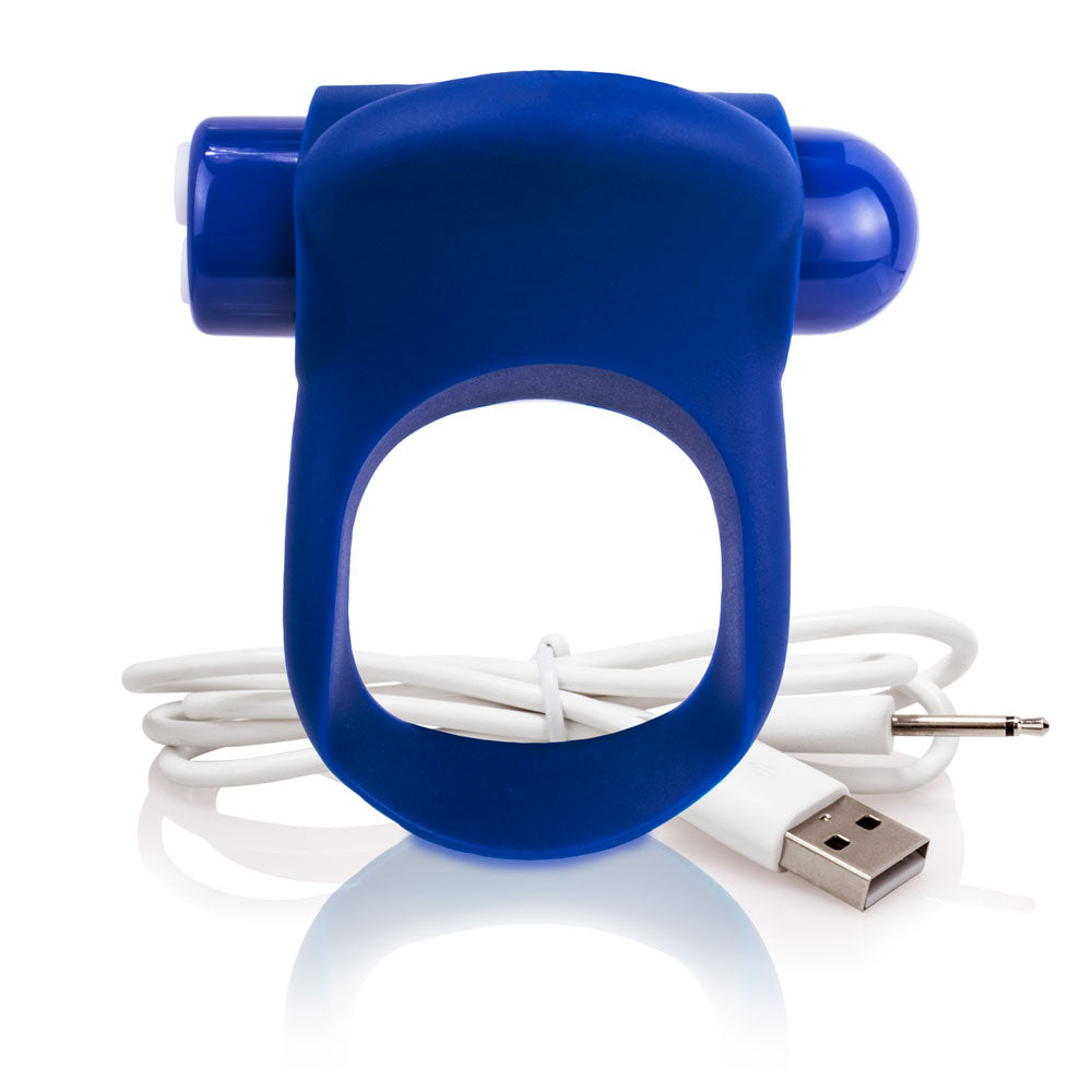 Charged You-Turn Plus – Rechargeable Vibrating Cock Ring > Cock Ring > Vibrating - Tophatter Daily Deals