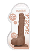 RealRock 8 Inch Realistic Dong with Balls – Phthalate-Free Dong > Dildos > Realistic Dildos - Tophatter Daily Deals
