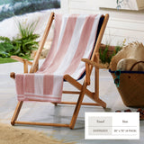 Striped Cabana Beach Towel - Edgartown Collection Bath - Tophatter Daily Deals
