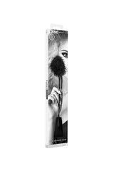 Ouch by Shots Toys - Black & White - Crop with Feather Tickler - Black BDSM - Tophatter Daily Deals