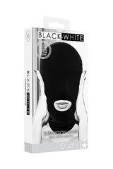 Ouch by Shots Toys - Black & White - Submission Mask - Black BDSM - Tophatter Daily Deals