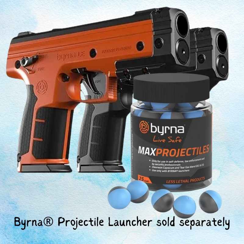 Byrna® Max OC Tear Gas Blend Projectiles Pepper Spray - Tophatter Daily Deals