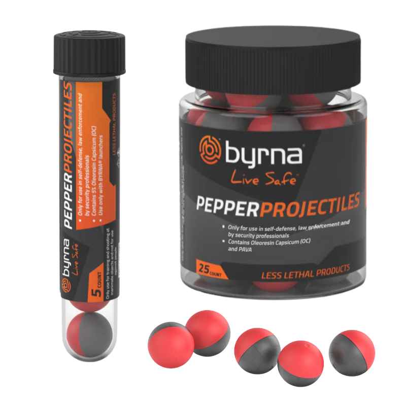 Byrna® Pepper Projectiles Pepper Spray - Tophatter Daily Deals