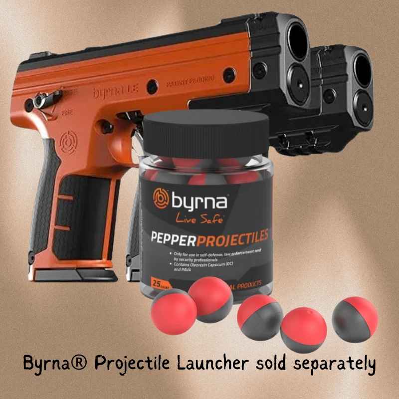 Byrna® Pepper Projectiles Pepper Spray - Tophatter Daily Deals