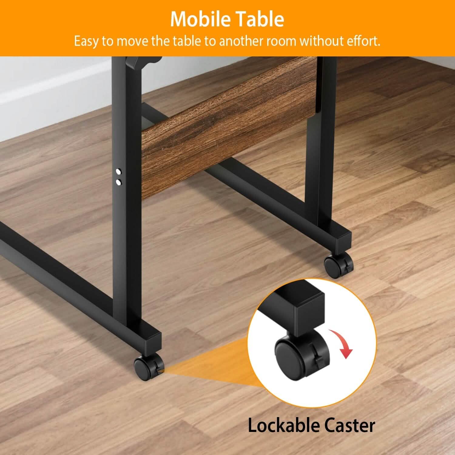 C Side Laptop Small Slim Snack Side Table Furniture & Decor - Tophatter Daily Deals