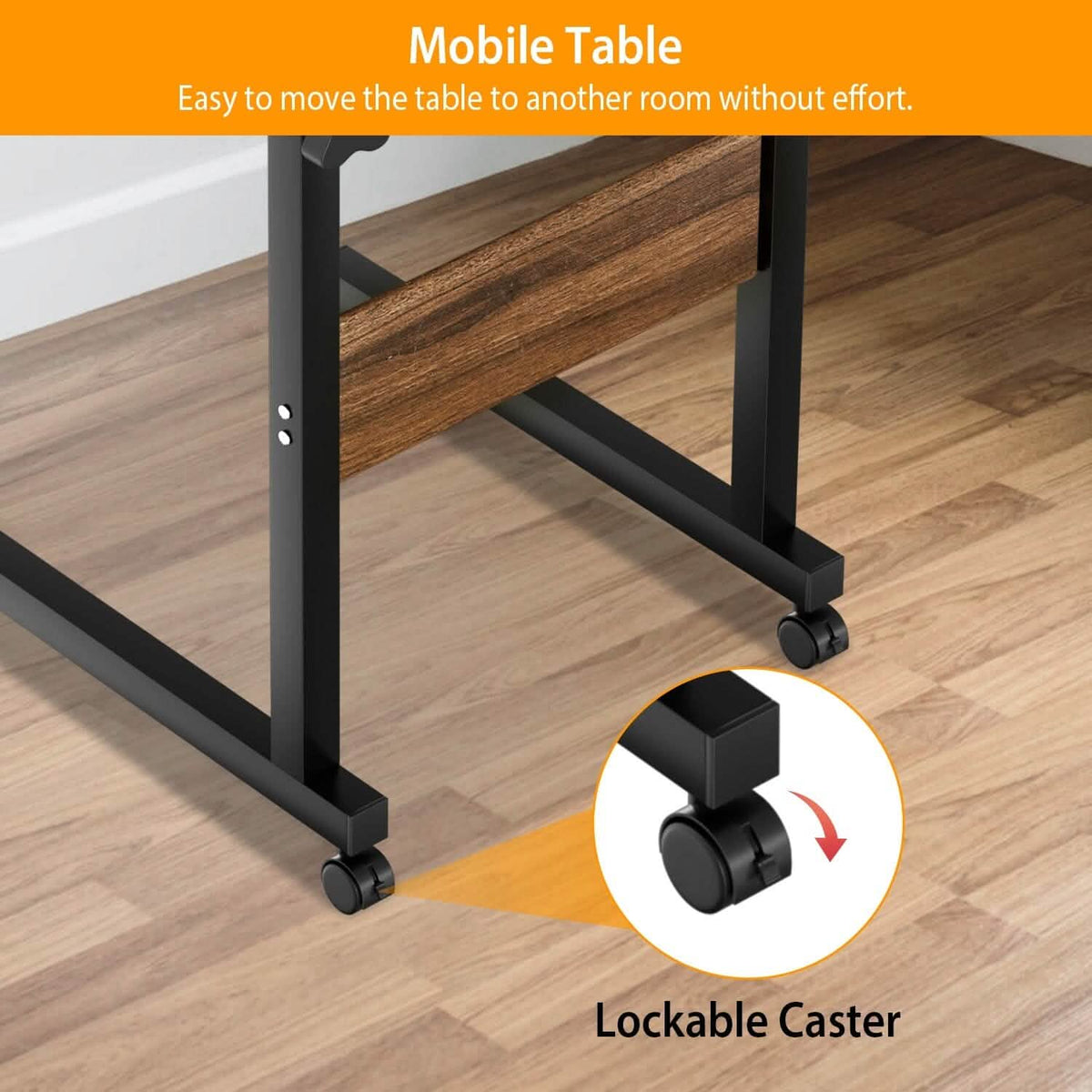 C Side Laptop Small Slim Snack Side Table Furniture & Decor - Tophatter Daily Deals