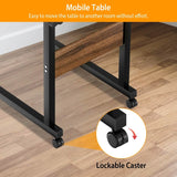 C Side Laptop Small Slim Snack Side Table Furniture & Decor - Tophatter Daily Deals