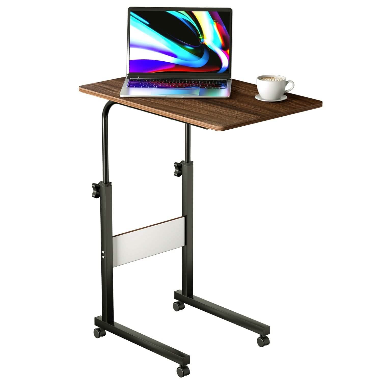 C Side Laptop Small Slim Snack Side Table Furniture & Decor - Tophatter Daily Deals
