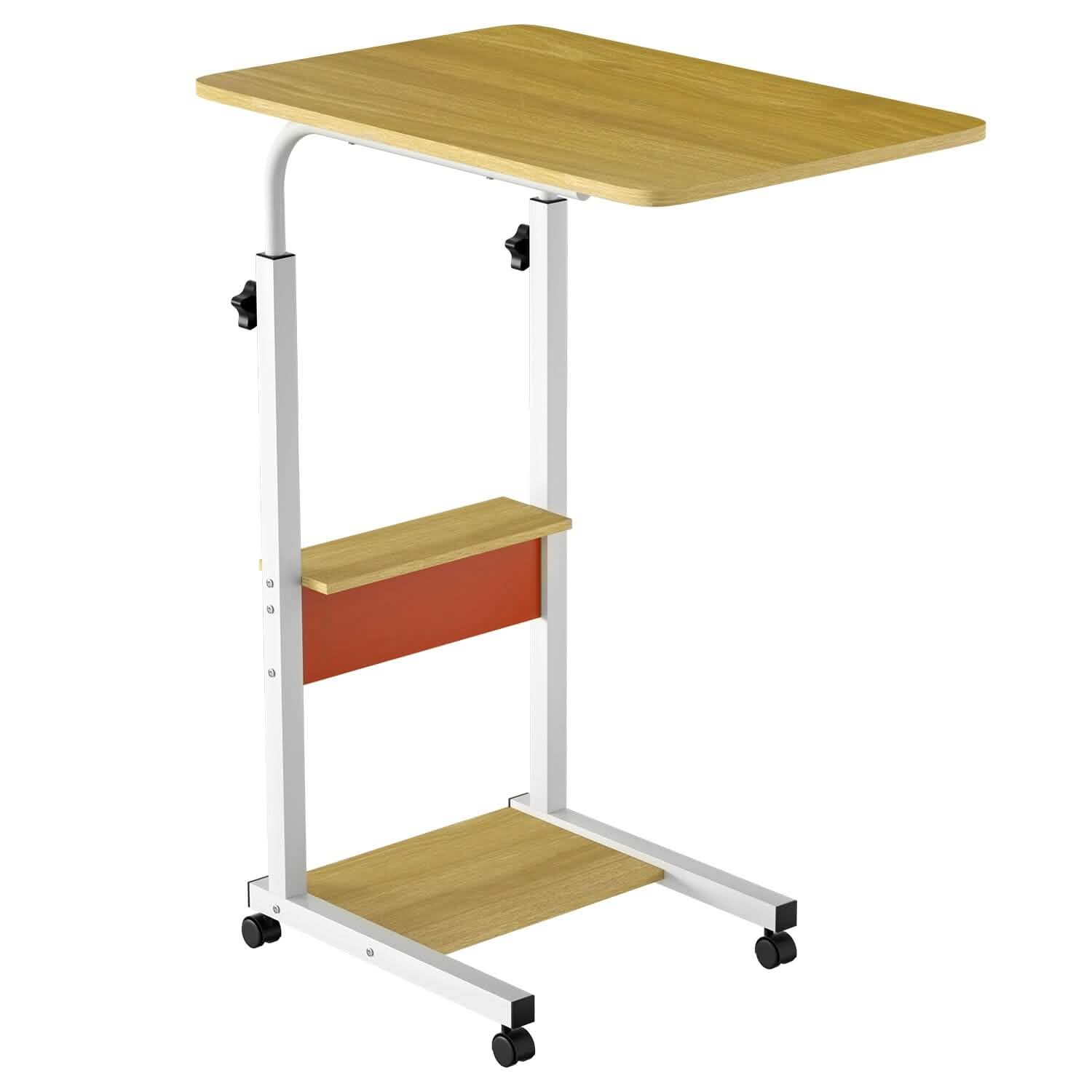 C Side Laptop Small Slim Snack Side Table Furniture & Decor - Tophatter Daily Deals