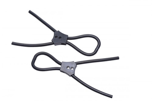Vigor II Electro Stim Cock and Balls Ties and Frenum Electro Stimulator – Electro Stim Toy E-STIM TOYS - Tophatter Daily Deals