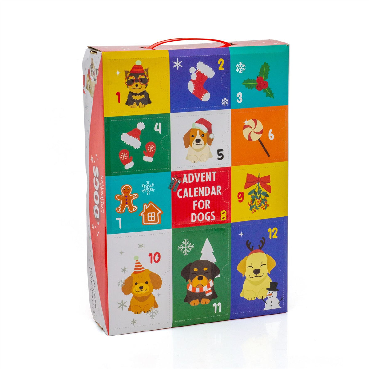 Dog Christmas Advent Calendar | Dog Toy Advent Calendar For Small & Medium Dogs Advent Calendar - Tophatter Daily Deals