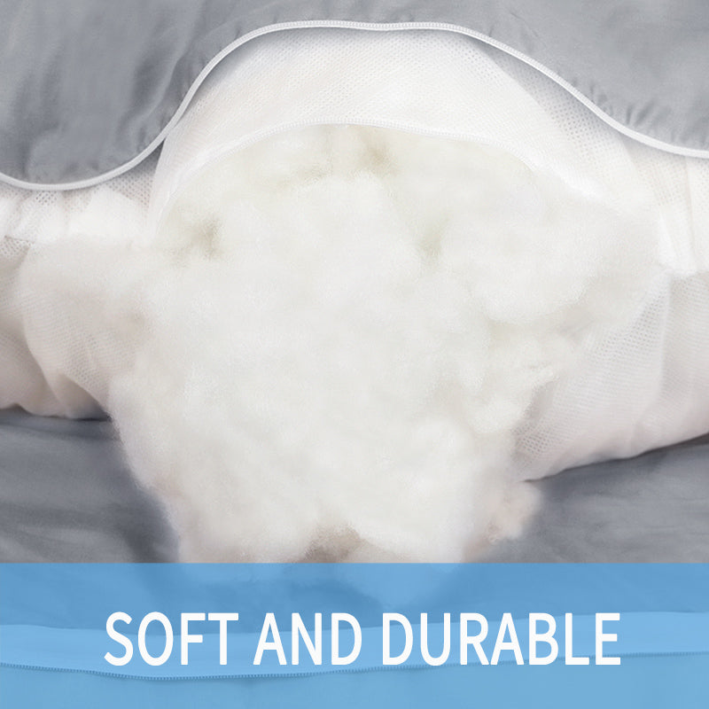 U-Shaped Maternity Pillow – Cooling Pregnancy Support Pillow Bedding - Tophatter Daily Deals