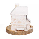 LED Wooden Christmas House | Light Up Christmas Village Ornament - 16x15cm Ornament - Tophatter Daily Deals