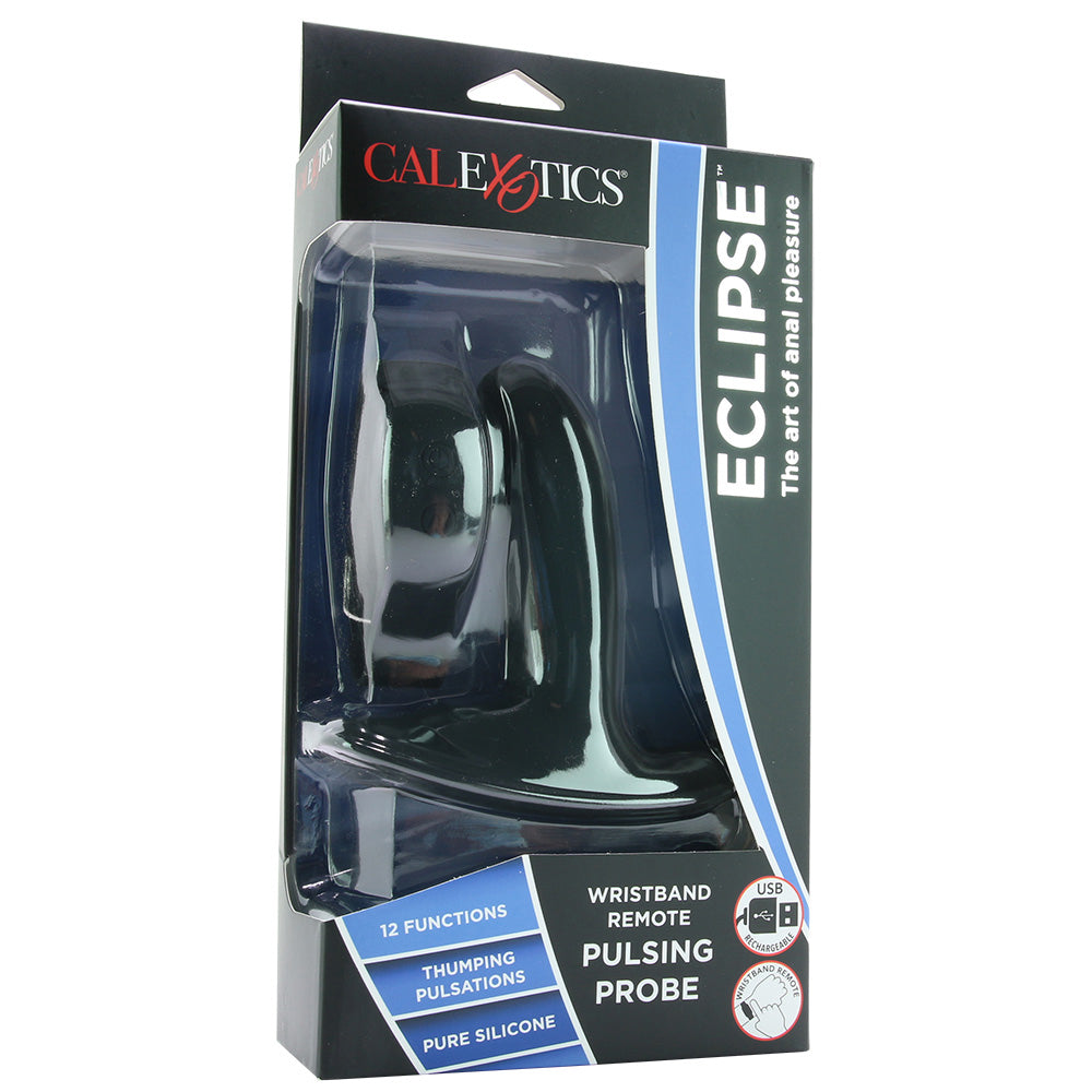 Eclipse Pulsing Probe with Wristband Remote - Tophatter's Adult Products Anal Sex Toys > Prostate Massagers - Tophatter Daily Deals