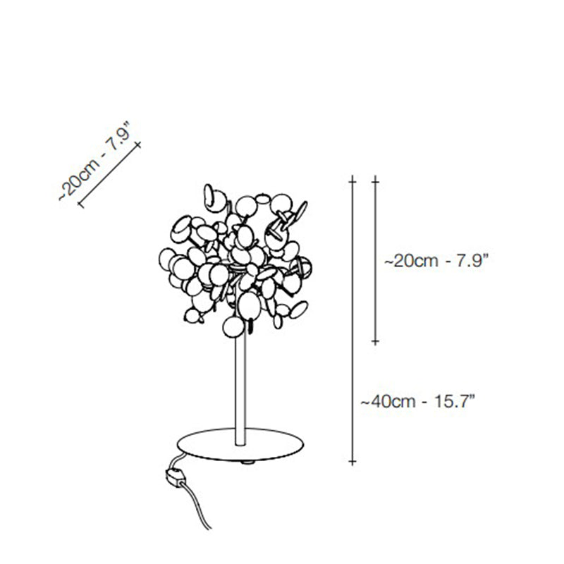 Bedside Table Lamp Decoration Light Luxury Living Room Bedroom 0 - Tophatter Daily Deals