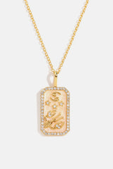Rhinestone Constellation Pendant Copper Necklace Necklaces - Tophatter Daily Deals