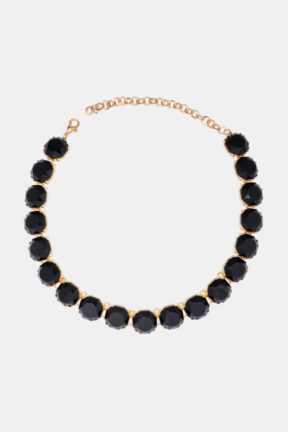 Zinc Alloy Resin Necklace Black One Size Necklaces - Tophatter Daily Deals
