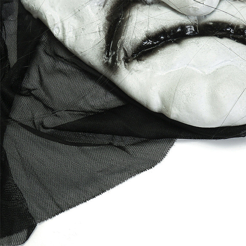 Halloween Mask One Size Rubber Zombie Ghost Scary 2025 3D Changing Face Moving Picture Frame - Tophatter Daily Deals