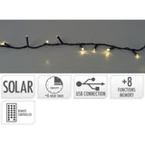 Outdoor Solar Fairy Lights 240 Warm White LEDs, 13 Modes, Timer & Remote Control String Lights - Tophatter Daily Deals