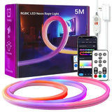 Rope Light™ Color Changing Ambient Light String Light Ropes & Strings - Tophatter Daily Deals