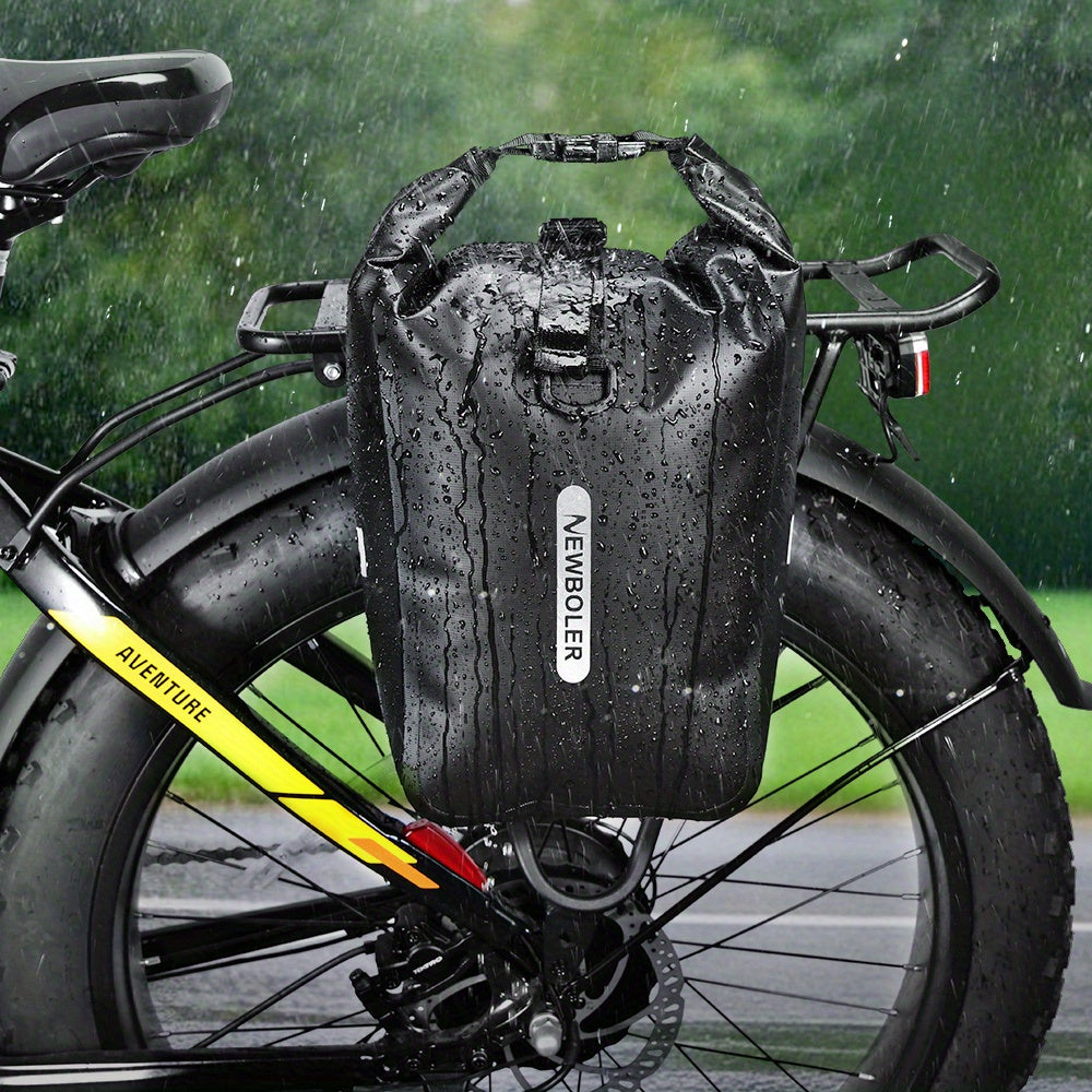 Bike Rear Rack Saddle Bags (2pcs) Sports & Fitness > Bikes & Accessories > Bicycle Bags - Tophatter Daily Deals