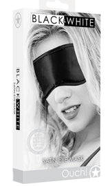 White Satin Eye Mask Blindfold for Relaxation and Intimate Moments > Bondage Gear > Blindfolds - Tophatter Daily Deals