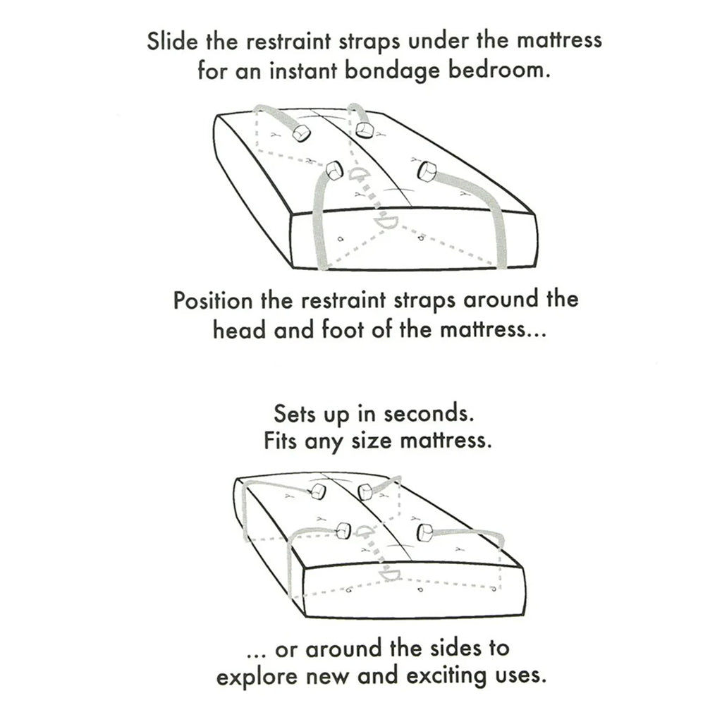 PinkCherry Under the Bed Restraints Bondage and Fetish > Restraints - Tophatter Daily Deals