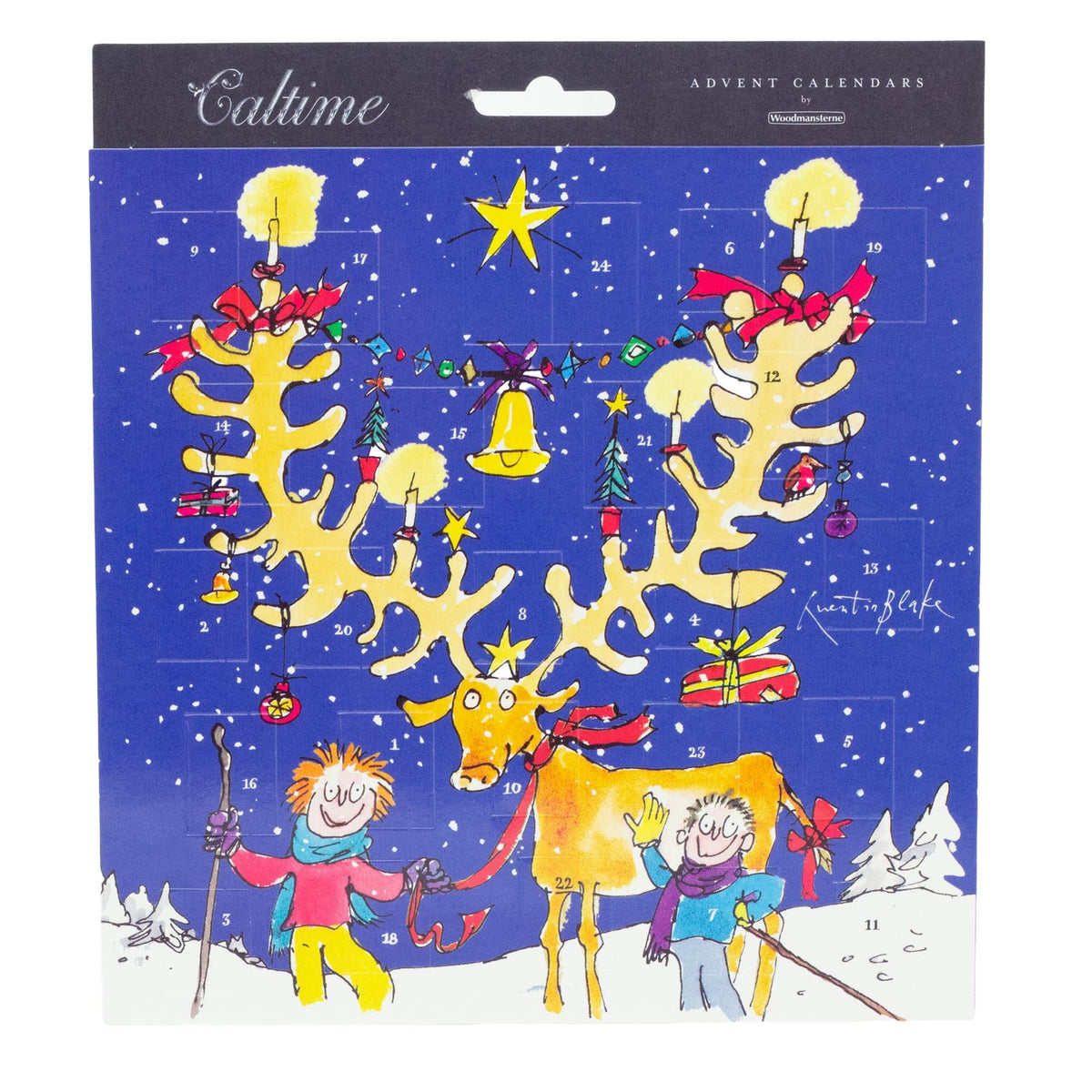 Quentin Blake Christmas Advent Calendar | Reindeer Christmas Advent Calendar Advent Calendar - Tophatter Daily Deals