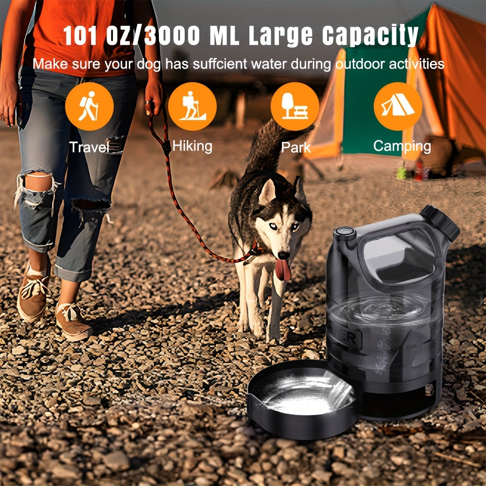 Pet Water Dispenser Leakproof Dual Flow Control Pet Supplies - Tophatter Daily Deals