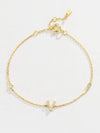 V To Z Zircon 925 Sterling Silver Bracelet Bracelets - Tophatter Daily Deals