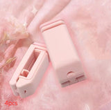 360 Rotary Multifunctional Collapsible Mobile Phone Holder Pink 4pcs 0 - Tophatter Daily Deals
