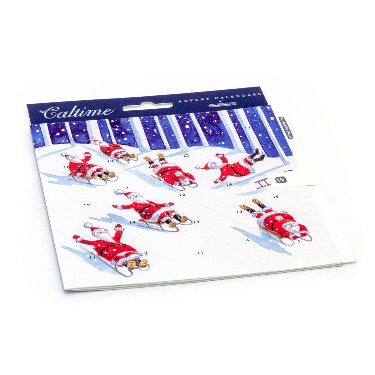 Santa's Sledging Adventure - Christmas Advent Calendar Greetings Card & Envelope Advent Calendar - Tophatter Daily Deals