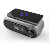 Bedside Wireless Charging Audio LED Alarm Clock 0 - Tophatter Daily Deals